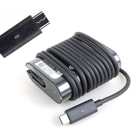 Dell USB-C AC Adapter - Power adapter - 45 Watt - Europe - for Latitude 5285 2-in-1, 5289 2-In-1, 72XX 2-in-1, 7400 2-in-1; Vostro 5490; XPS 13 9365 - 2