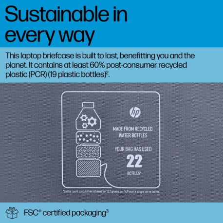 HP Everyday - Notebook carrying case - 16.1" - odyssey grey - 2