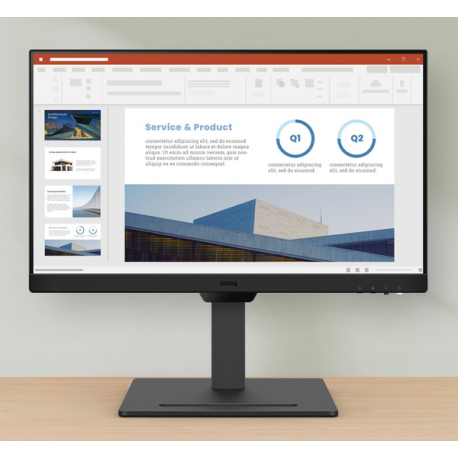 BenQ GW2790T - LED monitor - 27" - 1920 x 1080 Full HD (1080p) @ 100 Hz - IPS - 250 cd / m² - 1300:1 - 5 ms - 2xHDMI, DisplayPort - speakers - 1