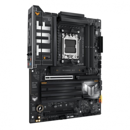 ASUS TUF GAMING X870-PLUS WIFI - Motherboard - ATX - Socket AM5 - AMD X870 Chipset - USB4, USB-C 3.2 Gen 2x2, USB 3.2 Gen 2, USB 3.2 Gen 1 - Wi-Fi 7, 2.5 Gigabit LAN, Bluetooth - onboard graphics (CPU required) - HD Audio (8-channel) - 1