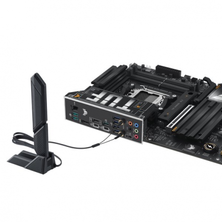 ASUS TUF GAMING X870-PLUS WIFI - Motherboard - ATX - Socket AM5 - AMD X870 Chipset - USB4, USB-C 3.2 Gen 2x2, USB 3.2 Gen 2, USB 3.2 Gen 1 - Wi-Fi 7, 2.5 Gigabit LAN, Bluetooth - onboard graphics (CPU required) - HD Audio (8-channel) - 2