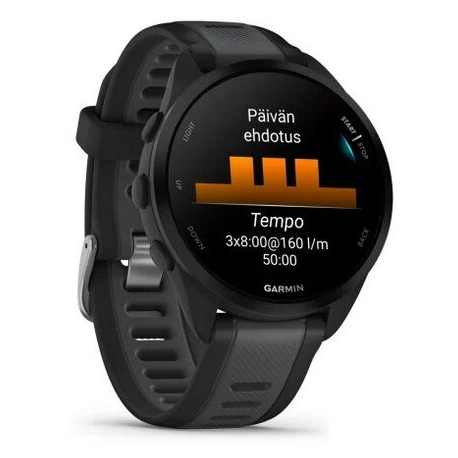 SMARTWATCH FORERUNNER 165/BLACK 010-02863-20 GARMIN