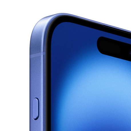 Apple iPhone 16 - 5G smartphone - dual-SIM  /  Internal Memory 128 GB - OLED display - 6.1" - 2556 x 1179 pixels - 2x rear cameras 48 MP, 12 MP - front camera 12 MP - ultramarine - 3