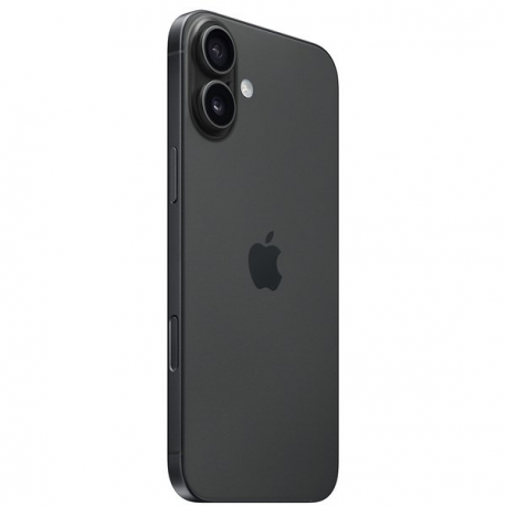 Apple iPhone 16 Plus - 5G smartphone - dual-SIM  /  Internal Memory 128 GB - OLED display - 6.7" - 2796 x 1290 pixels - 2x rear cameras 48 MP, 12 MP - front camera 12 MP - black - 2