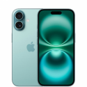 Apple iPhone 16 - 5G smartphone - dual-SIM  /  Internal Memory 128 GB - OLED display - 6.1" - 2556 x 1179 pixels - 2x rear cameras 48 MP, 12 MP - front camera 12 MP - teal