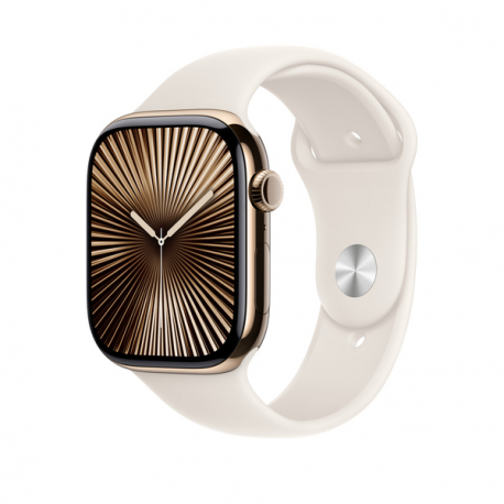 Apple - Strap for smart watch - 46mm - S / M size - starlight - 2