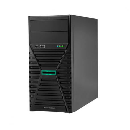 HPE ProLiant ML30 Gen11 - Server - tower 4U - 1-way - 1 x Xeon E-2434 / up to 5 GHz - RAM 32 GB - SATA - hot-swap 2.5" bay(s) - SSD 2 x 480 GB - Gigabit Ethernet - monitor: none - Smart Choice - 1