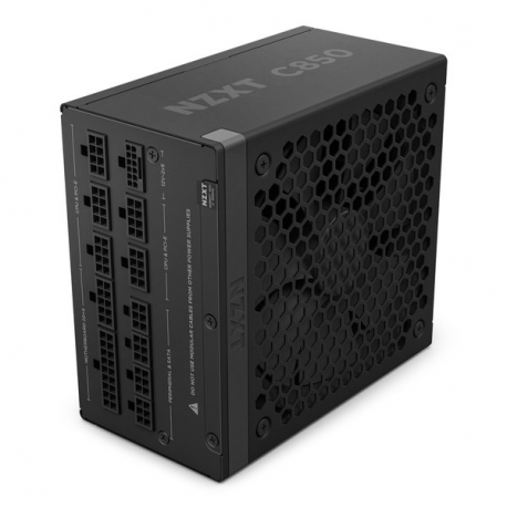 NZXT C-Series C850 - Power supply (internal) - ATX12V 3.1 / EPS12V 2.92 - 80 PLUS Gold - AC 100-240 V - 850 Watt - active PFC - Europe - matte black - 0