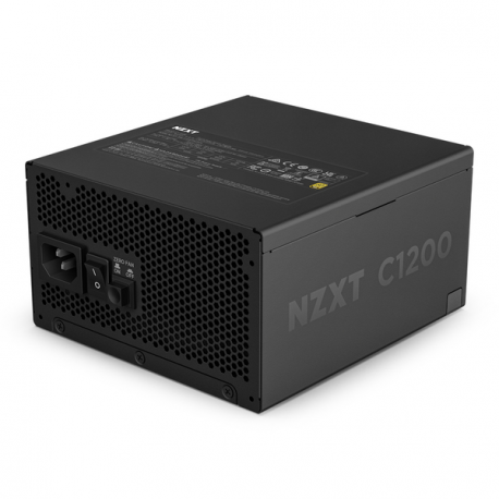 NZXT C-Series C1200 - Power supply (internal) - ATX12V 3.1 /  EPS12V 2.92 - 80 PLUS Gold - AC 100-240 V - 1200 Watt - active PFC - Europe - matte black - 5