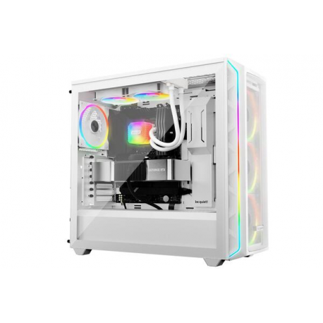 be quiet! Light Loop - Processor liquid cooling system  - Radiator Size:  240 mm - (for: AM5, AM4, LGA1851, LGA1700, LGA1200, LGA1150, LGA1151, LGA1155) - 120 mm - white - 4