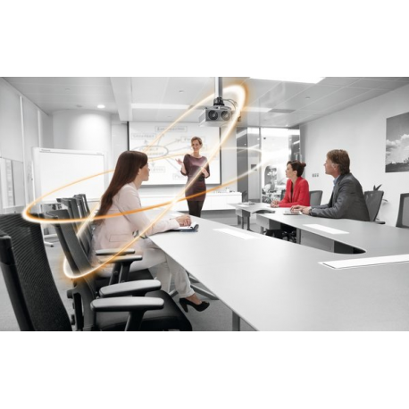 Vogel's Professional PPC 1555 - Mounting kit (ceiling mount, interface plate, telescopic pole) - for projector - silver - ceiling mountable - 2