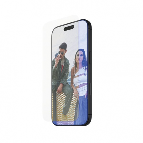 SAFE. by PanzerGlass - Screen protector for mobile phone - anti-blue light, ultra-wide fit - glass - for Apple iPhone 15 Plus, 16 Plus - 3