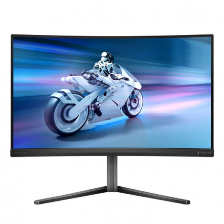 Philips Evnia 5000 27M2C5200W - LED monitor - gaming - curved - 27" - 1920 x 1080 Full HD (1080p) @ 280 Hz - Fast VA - 300 cd / m² - 4000:1 - HDR10 - 0.3 ms - 2xHDMI, DisplayPort - dark slate - 6