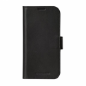 dbramante1928 Copenhagen - Flip cover for mobile phone - full-grain leather - black - for Apple iPhone 16 Pro