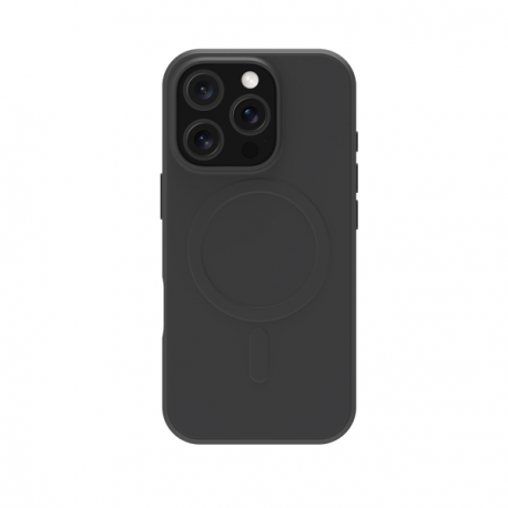 dbramante1928 Greenland Pro - Back cover for mobile phone - MagSafe compatibility - recycled plastic - night black - for Apple iPhone 16 Pro - 1