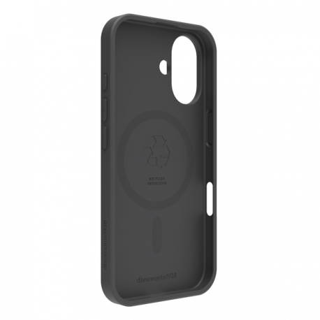 dbramante1928 Greenland Pro - Back cover for mobile phone - MagSafe compatibility - plastic - night black - for Apple iPhone 16 - 2