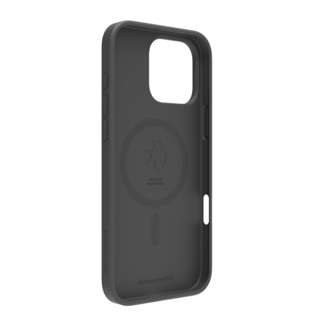 dbramante1928 Greenland Pro - Back cover for mobile phone - MagSafe compatibility - plastic - night black - for Apple iPhone 16 Pro Max - 1