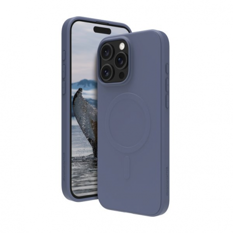 dbramante1928 Greenland Pro - Back cover for mobile phone - MagSafe compatibility - plastic - pacific blue - for Apple iPhone 16 Pro Max - 0