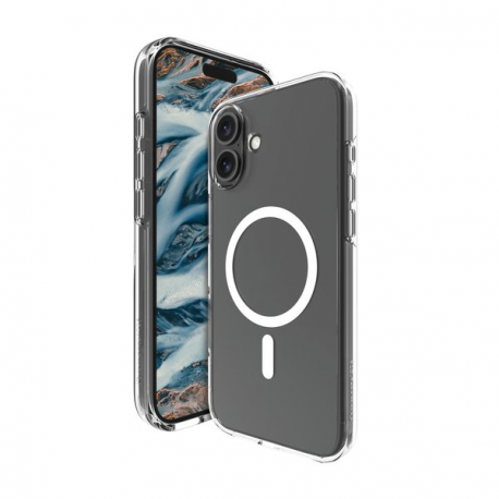 dbramante1928 Iceland Pro - Back cover for mobile phone - MagSafe compatibility - plastic - clear - for Apple iPhone 16 Plus - 0