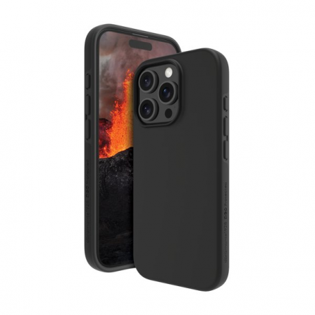 dbramante1928 Iceland Ultra - Back cover for mobile phone - MagSafe compatibility - D3O, plastic - black - for Apple iPhone 16 Pro - 0