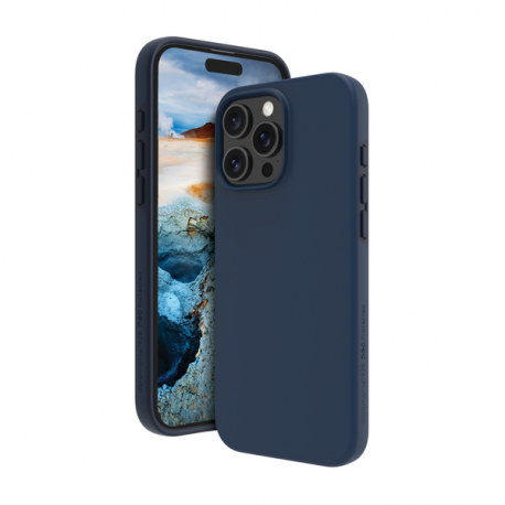 dbramante1928 Iceland Ultra - Back cover for mobile phone - MagSafe compatibility - D3O, plastic - blue - for Apple iPhone 16 Pro - 0