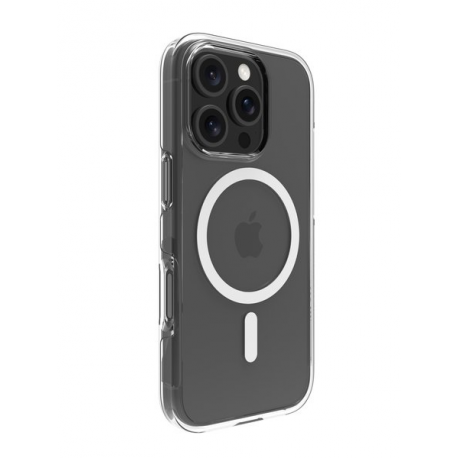 dbramante1928 Iceland Ultra - Back cover for mobile phone - MagSafe compatibility - D3O, plastic - clear - for Apple iPhone 16 Pro Max - 5