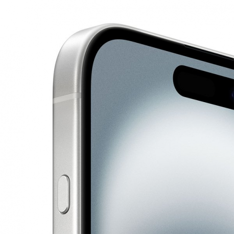 Apple iPhone 16 - 5G smartphone - dual-SIM  /  Internal Memory 128 GB - OLED display - 6.1" - 2556 x 1179 pixels - 2x rear cameras 48 MP, 12 MP - front camera 12 MP - white - 3