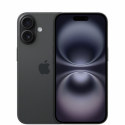 Apple iPhone 16 - 5G smartphone - dual-SIM  /  Internal Memory 128 GB - OLED display - 6.1" - 2556 x 1179 pixels - 2x rear cameras 48 MP, 12 MP - front camera 12 MP - black