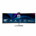 Philips 49B2U6903CH - 6000 Series - LED monitor - curved - 49" (48.8" viewable) - 5120 x 1440 SuperWide @ 100 Hz - VA - 500 cd / m² - 3000:1 - DisplayHDR 400 - 4 ms - Thunderbolt 4, 2xHDMI, DisplayPort - speakers - silver