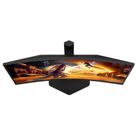AOC Gaming C27G4ZXU - LED monitor - gaming - curved - 27" - 1920 x 1080 Full HD (1080p) @ 280 Hz - Fast VA - 300 cd / m² - 4000:1 - HDR10 - 0.3 ms - speakers - black - 8