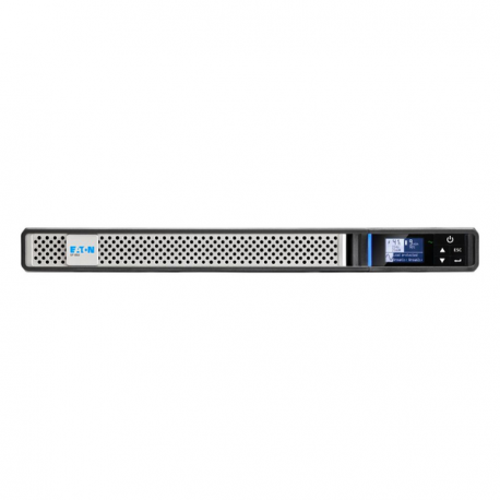 Eaton 5P 650i - Gen 2 - UPS (rack-mountable) - AC 200 / 208 / 220 / 230 / 240 V - 520 Watt - 650 VA - 1-phase - valve regulated lead-acid (VRLA) - 9 Ah - RS-232, USB - output connectors: 4 - 1U - 19" - black / silver - 2