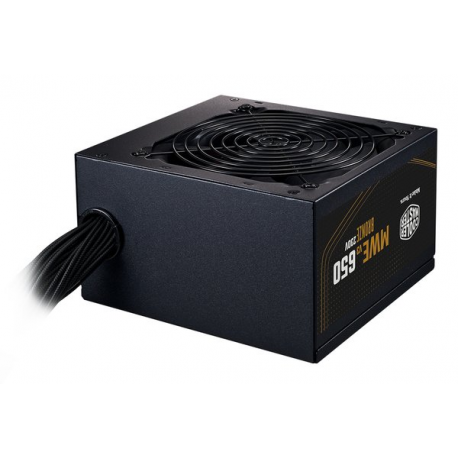 Cooler Master MWE Bronze V3 650 - Power supply (internal) - ATX12V 3.1 / EPS12V - 80 PLUS Bronze - AC 100-240 V - 650 Watt - active PFC - Europe - 1