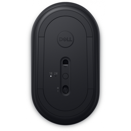 Dell Silent Mouse MS355 - Mouse - right and left-handed - optical LED - 3 buttons - wireless - 2.4 GHz, Bluetooth 5.1 LE - USB wireless receiver - black - with 3 years Advanced Exchange Service - 3
