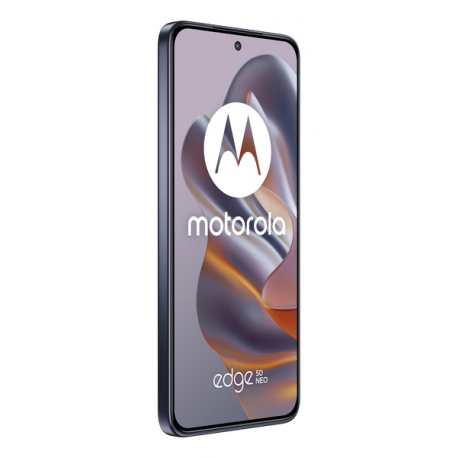 Motorola Edge 50 Neo - 5G smartphone - dual-SIM - RAM 12 GB / Internal Memory 512 GB - pOLED display - 6.4" - 2670 x 1220 pixels (120 Hz) - 3x rear cameras 50 MP, 13 MP, 10 MP - front camera 32 MP - pantone grisaille - 4
