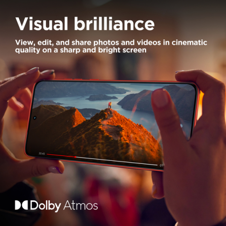 Motorola Edge 50 Neo - 5G smartphone - dual-SIM - RAM 12 GB  /  Internal Memory 512 GB - pOLED display - 6.4" - 2670 x 1220 pixels (120 Hz) - 3x rear cameras 50 MP, 13 MP, 10 MP - front camera 32 MP - pantone poinciana - 7