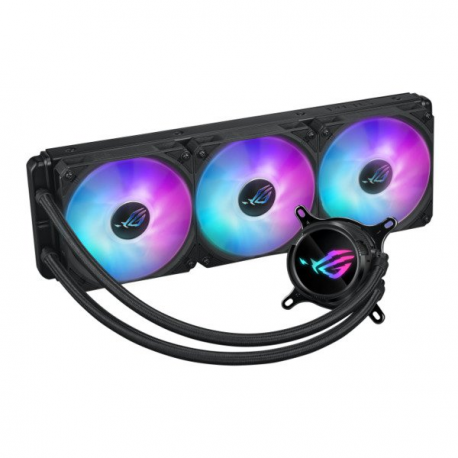 ASUS ROG STRIX LC III 360 ARGB LCD - Processor liquid cooling system - (for: AM4, LGA1200, LGA1700, AM5, LGA115x Socket) - 120 mm - 1
