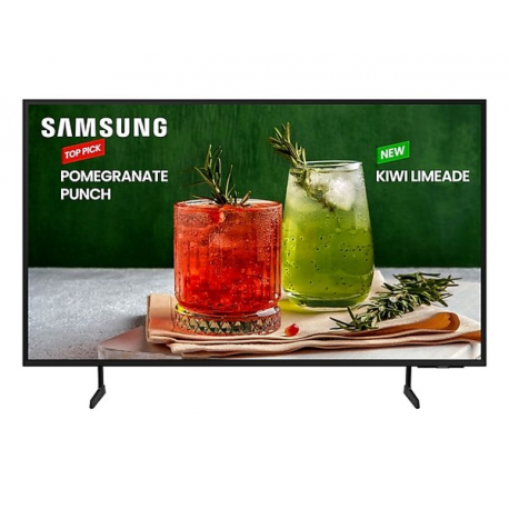 Samsung BE65D-H - 65" Diagonal Class BED-H Series LED-backlit LCD TV - Crystal UHD - digital signage - Smart TV - Tizen OS - 4K UHD (2160p) 3840 x 2160 - HDR - Edge LED BLU - black - 2