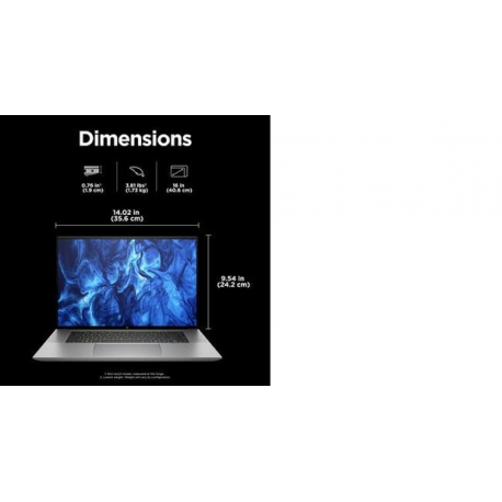 HP ZBook Studio G11 Mobile Workstation - Intel Core Ultra 7 - 155H  /  up to 4.8 GHz - Win 11 Pro - RTX 2000 Ada - 32 GB RAM - 1 TB SSD NVMe, TLC - 16" IPS 1920 x 1200 - Wi-Fi 7, Bluetooth - kbd: Pan Nordic - with HP 3 Years Premium On-Site Service for Mobile Workstation - 5