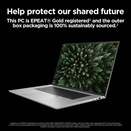 HP ZBook Studio G11 Mobile Workstation - Intel Core Ultra 7 - 155H  /  up to 4.8 GHz - Win 11 Pro - RTX 2000 Ada - 32 GB RAM - 1 TB SSD NVMe, TLC - 16" IPS 1920 x 1200 - Wi-Fi 7, Bluetooth - kbd: Pan Nordic - with HP 3 Years Premium On-Site Service for Mobile Workstation - 12