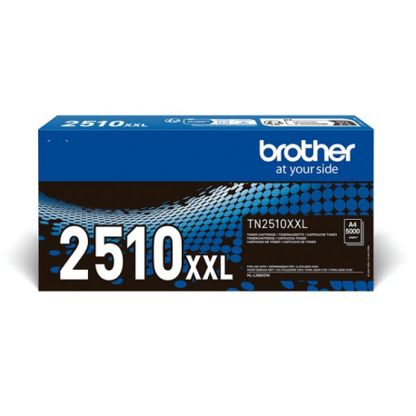 Brother TN2510XXL - Ultra High Yield - black - original - box - toner cartridge - for Brother HL-L2865DW, MFC-L2960DW, MFC-L2980DW - 0