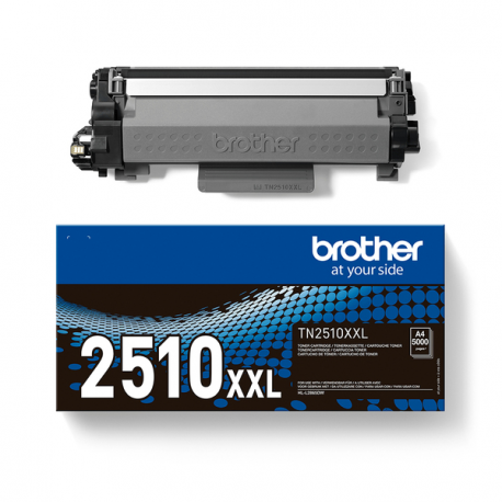 Brother TN2510XXL - Ultra High Yield - black - original - box - toner cartridge - for Brother HL-L2865DW, MFC-L2960DW, MFC-L2980DW - 2