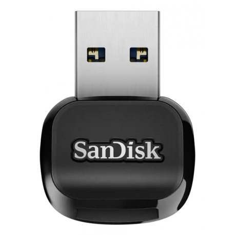 SanDisk QuickFlow - Card reader (microSD, microSDHC, microSDHC UHS-I, microSDXC, microSDXC UHS-I) - USB 3.2 Gen 1 - 1