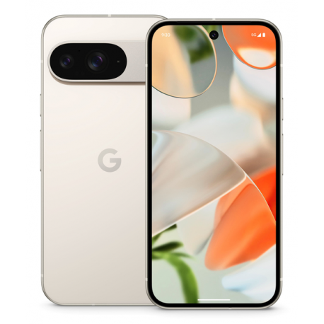 Google Pixel 9 - 5G smartphone - dual-SIM - RAM 12 GB  /  Internal Memory 256 GB - OLED display - 6.3" - 2424 x 1080 pixels (120 Hz) - 2x rear cameras 50 MP, 48 MP - front camera 10.5 MP - porcelain - 6