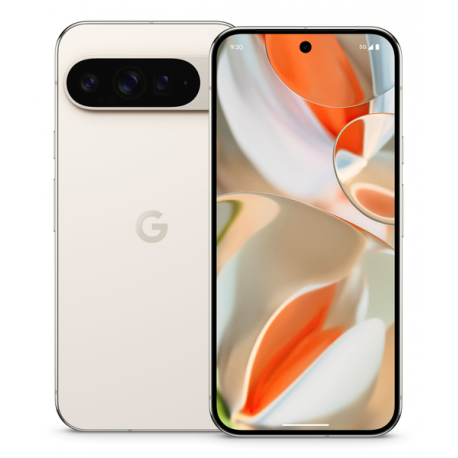 Google Pixel 9 Pro XL - 5G smartphone - dual-SIM - RAM 16 GB  /  Internal Memory 256 GB - OLED display - 6.8" - 2992 x 1344 pixels (120 Hz) - 3x rear cameras 50 MP, 48 MP, 48 MP - front camera 42 MP - porcelain - 2