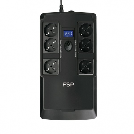 FSP NanoFit 600 - UPS - AC 220 / 230 / 240 V - 360 Watt - 600 VA - 4.5 Ah - output connectors: 6 - 1