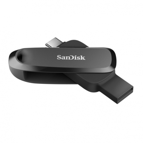 SanDisk Phone - USB flash drive - 64 GB - USB 3.2 Gen 1 / USB-C - black - 2