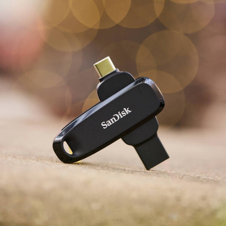 SanDisk Phone - USB flash drive - 64 GB - USB 3.2 Gen 1 / USB-C - black - 4