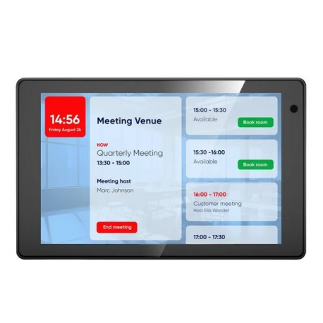 Philips 10BDL3351T - 10" Diagonal Class (10.1" viewable) LED-backlit LCD display - interactive digital signage - with touchscreen (multi touch)  /  camera - Android - 720p 1280 x 800 - PoE - 0