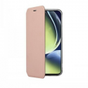 Screenor Clever - Flip cover for mobile phone - eco-leather, thermoplastic polyurethane (TPU) - rose - for OnePlus Nord CE4 Lite