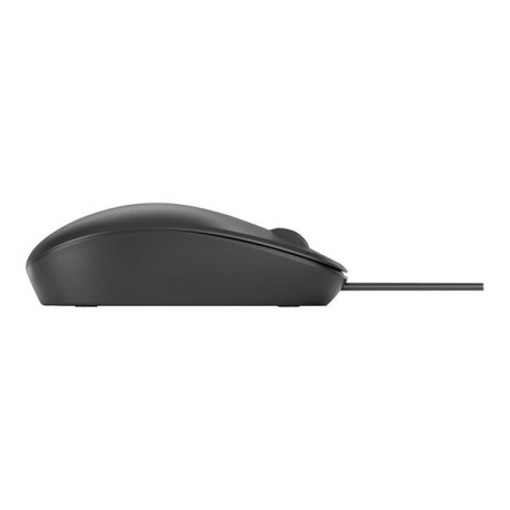 HP 125 - Mouse - wired - USB - black - promo - 4